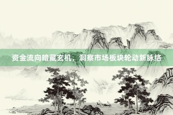 资金流向暗藏玄机，洞察市场板块轮动新脉络